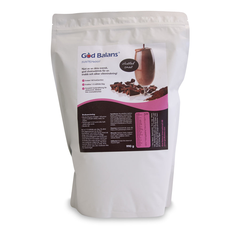 Måltidsersättning Choklad